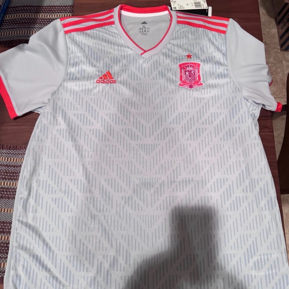 NWT Spain Adidas Soccer Jersey XL